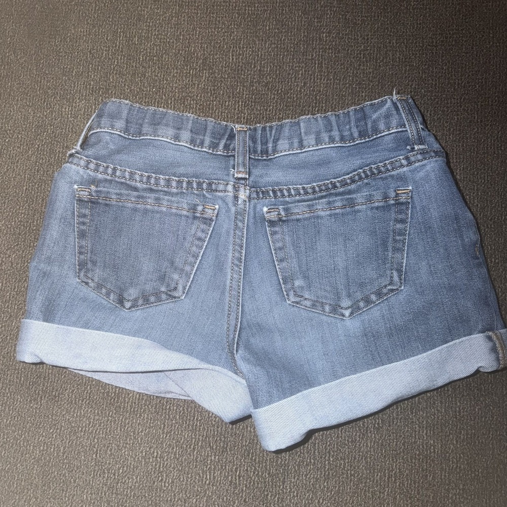 Chidrens Place Girls Denmin Stretch Jean Shorts Size 8 pre owned 197
